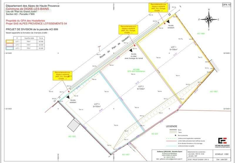 Terrain à DIGNE-LES-BAINS