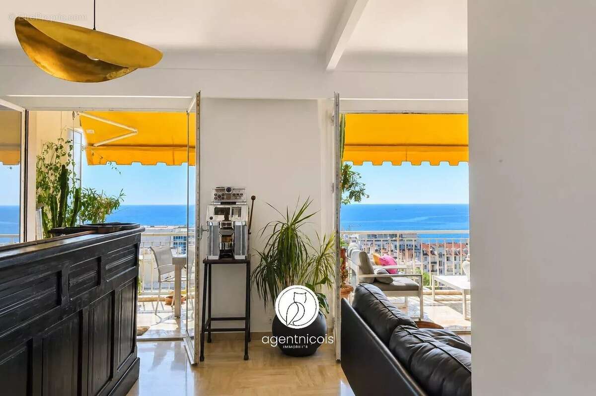 Nice // fabron : 2 / 3 pièces / terrasse / vue mer / garage - photo 5