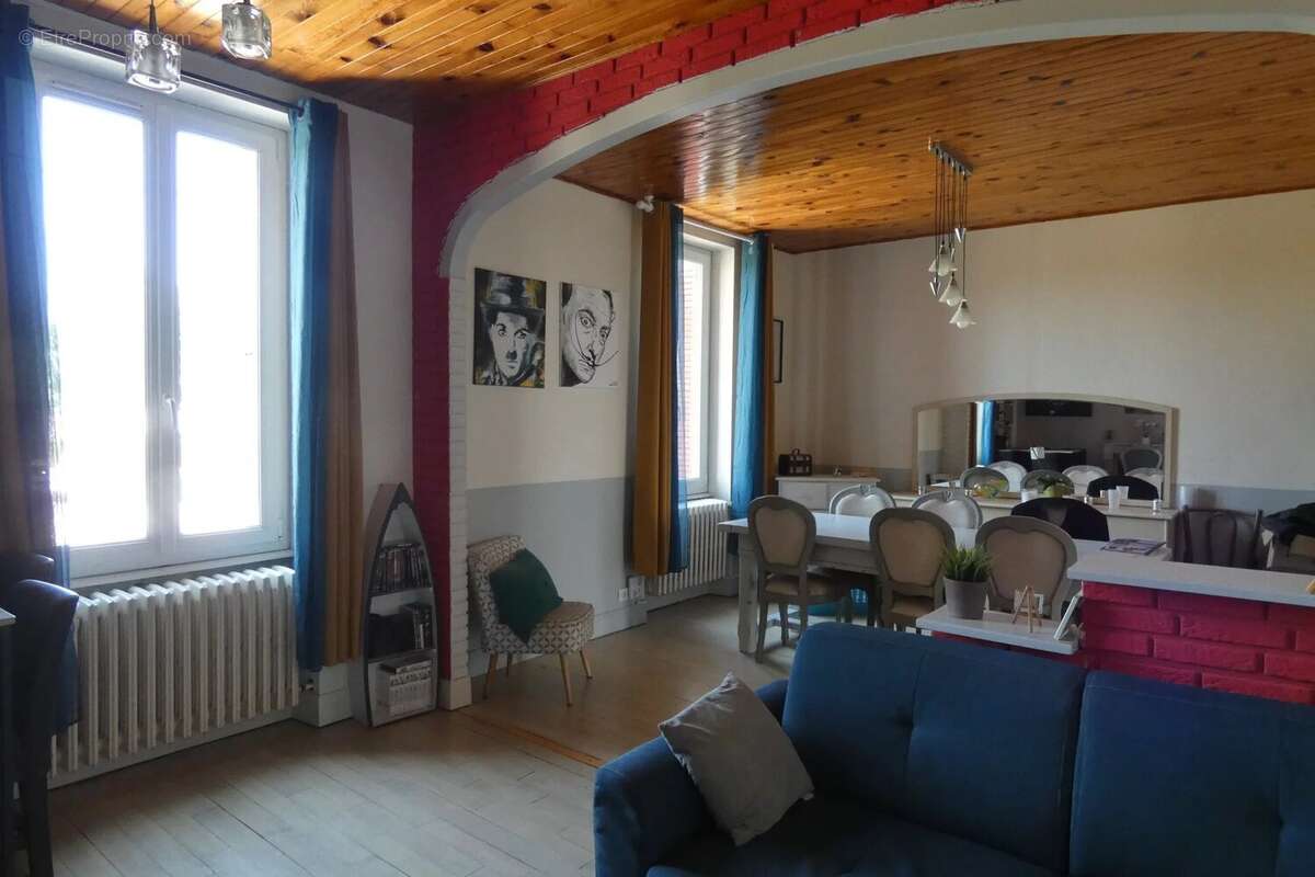 Le creusot - quartier croix menee - appartement en duplex - photo 8