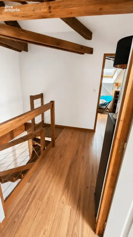 Duplex T3 lumineux avec espace bureau – Dernier étage – Faibles charges – Centre-ville - photo 8