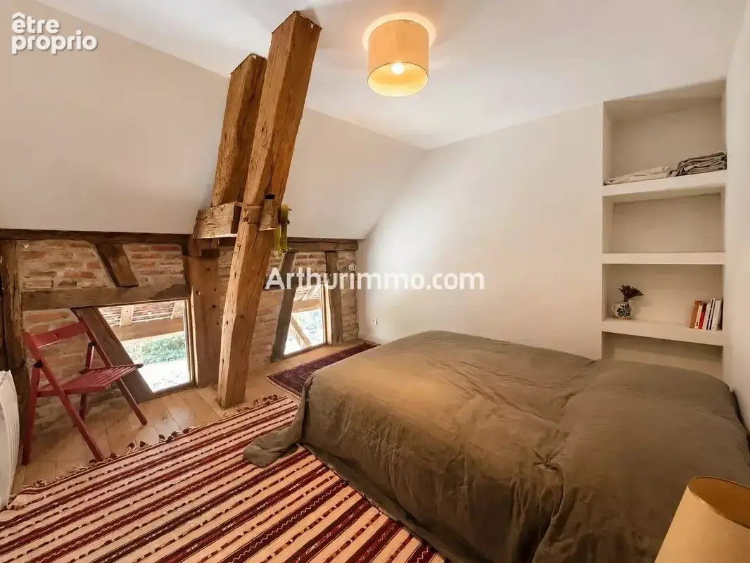Ferme bressane à colombages – 201 m² – 8 pièces – terrain 2780m² - photo 12