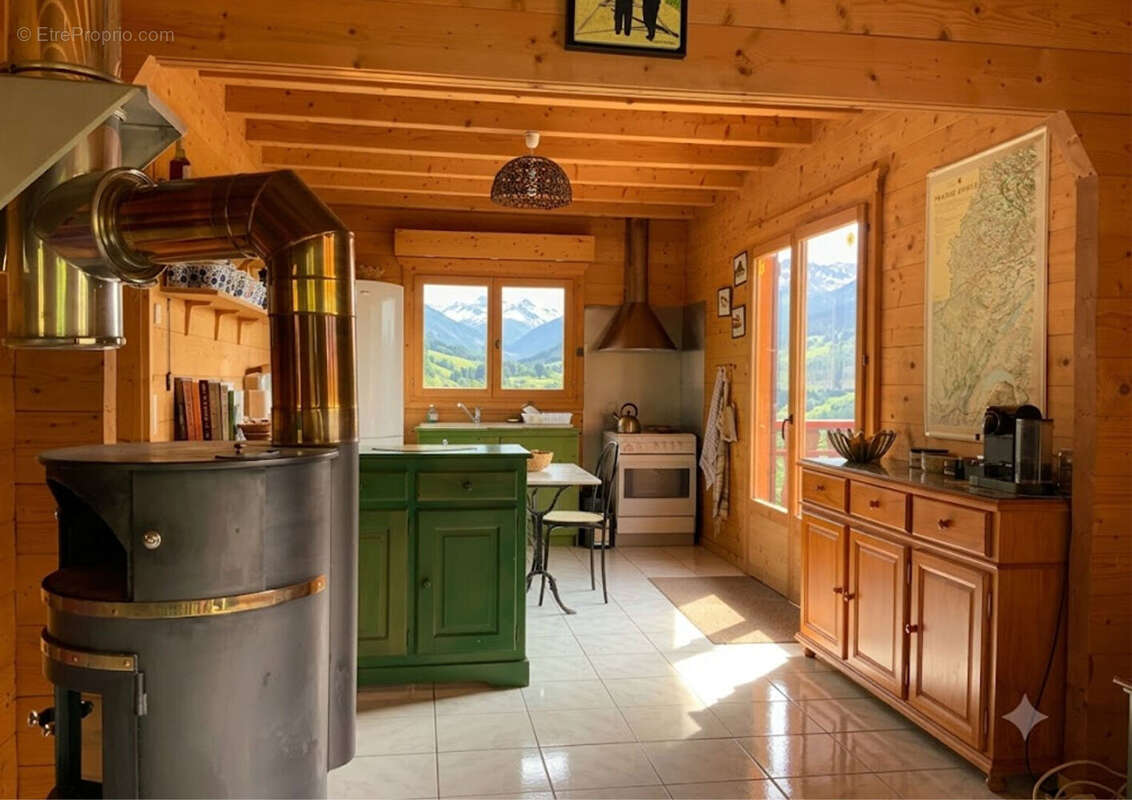 Chalet madriers avec vue - photo 4