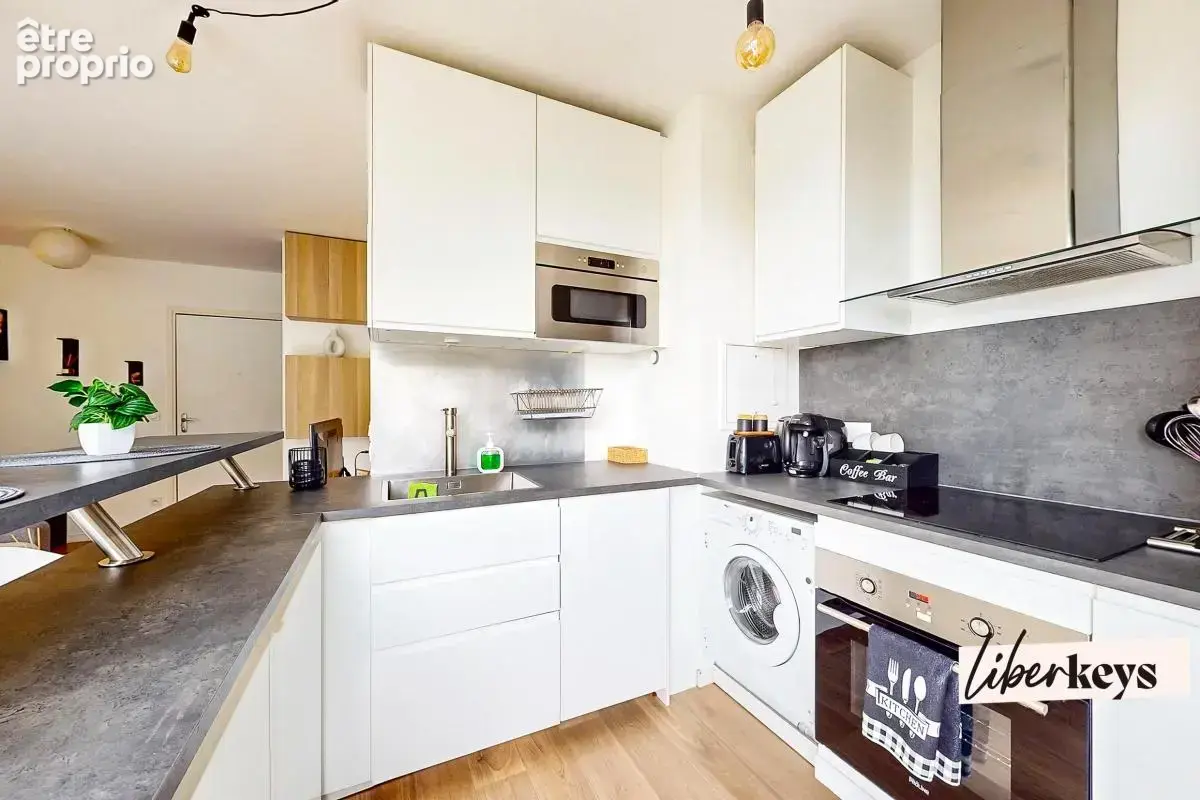 Appartement 2 pièces – 40,13 m² – Vue parc de la Poudrerie – Vert-Galant – Villepinte - photo 2