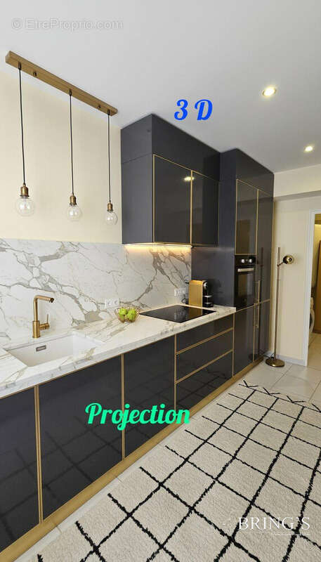 Cuisine projection  3 D - Maison à MONTAUBAN