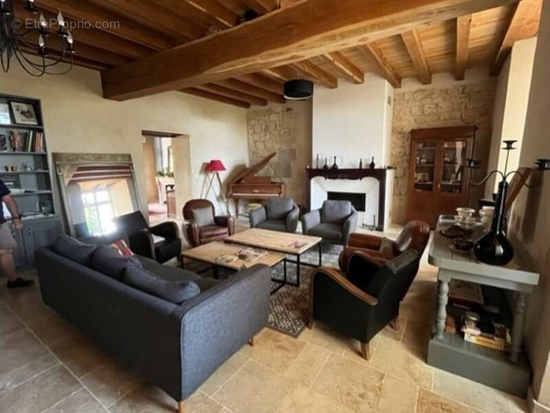 Dpt  (32) : ELEGANT CHATEAU XIX, sans travaux, bases médievales avec douves, piscine, sur 9100m2 jardin clos - photo 8