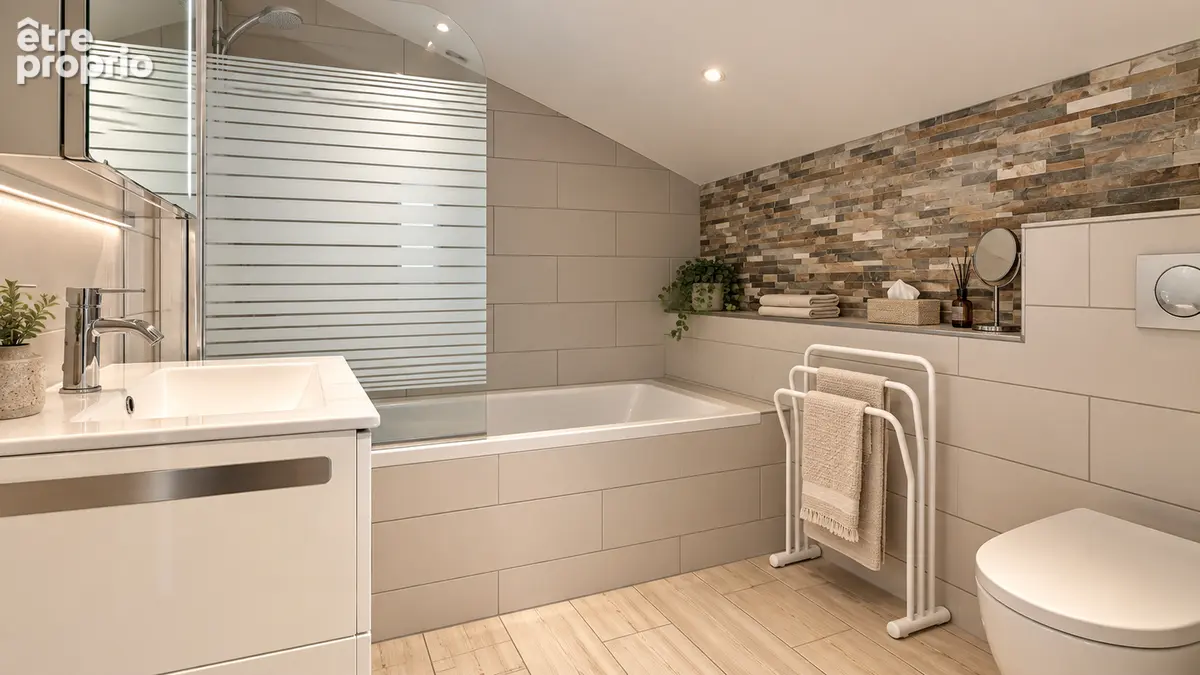 Villa renovee de charme terrain plat  piscine pool house amenage 3 garages - photo 13