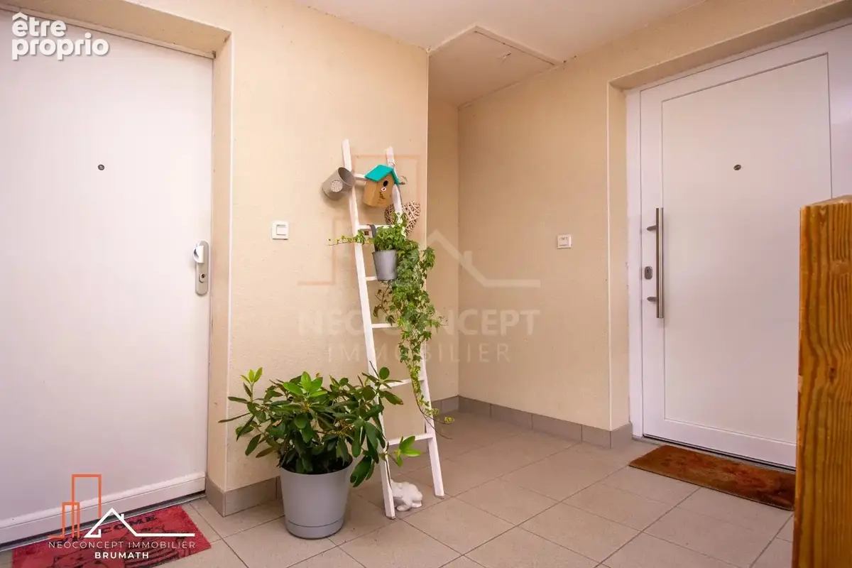 MOMMENHEIM – F3 de 68 m² avec grande terrasse, garage et parking – Proche gare - photo 12