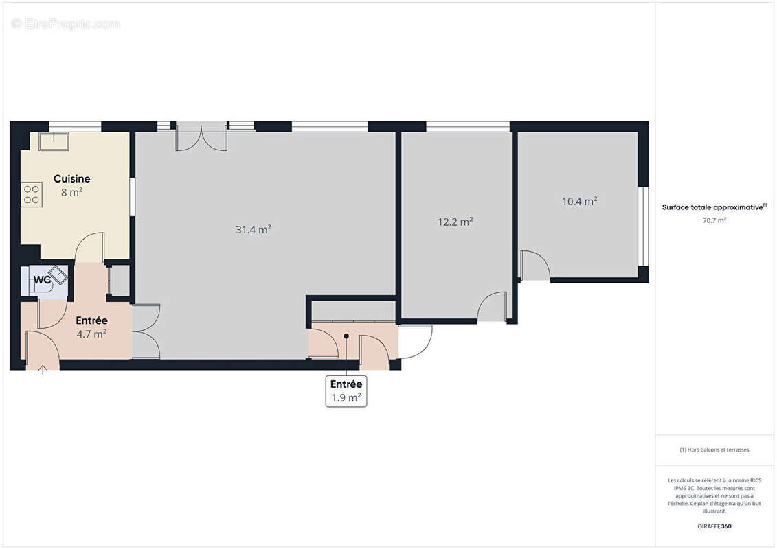 Appartement à LE PORT-MARLY