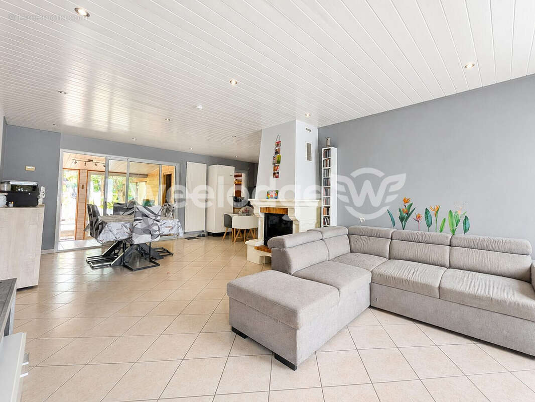 Salon Séjour - Maison à MAUVES-SUR-LOIRE