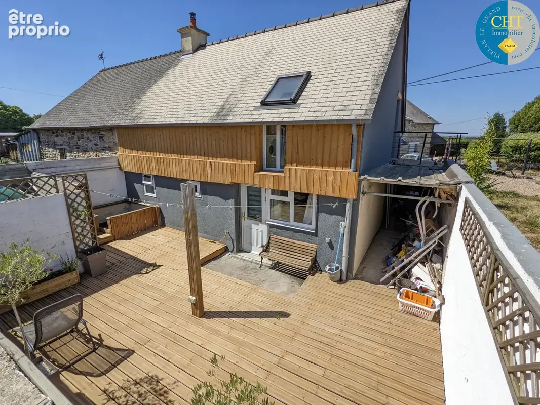 Rare : longère de charme en brocéliande   secteur telhouët, paimpont (35380) avec cht immobilier - photo 2
