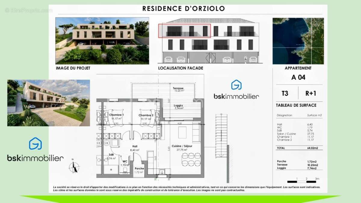 Appartement à PIETROSELLA