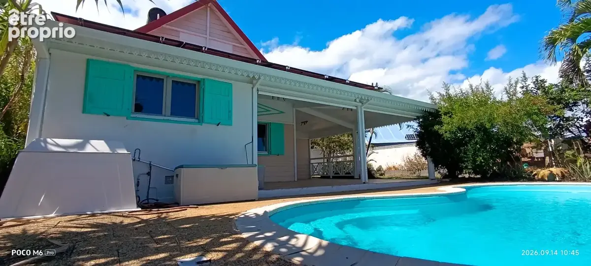 La possession/sainte-therese - a vendre villa f5   4 chb - terrain 591 m2 - piscine. - photo 8