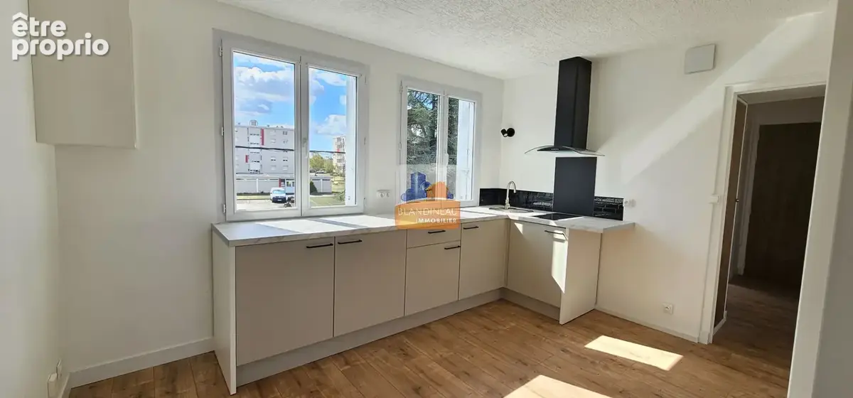 Rezé t3 de 43,10 m² - 2 chambres - rénové en 2026 -  dernier étage - jardin privatif - photo 3