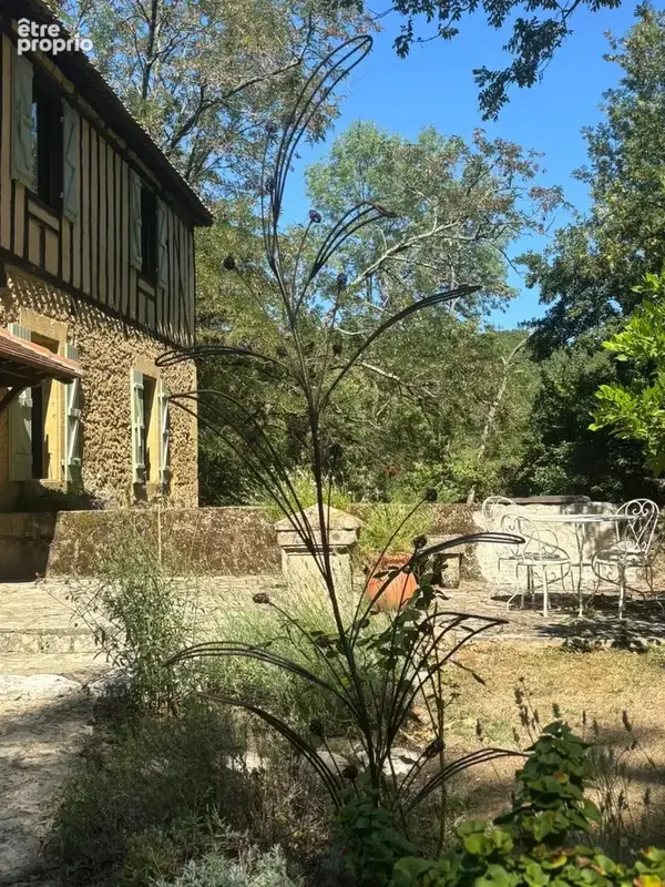 Marciac(32) proche: authentique moulin seigneurial d'exception  des xiv-xviiis, caché, avec son bief baignable, 1.5 hectare, élé - photo 29