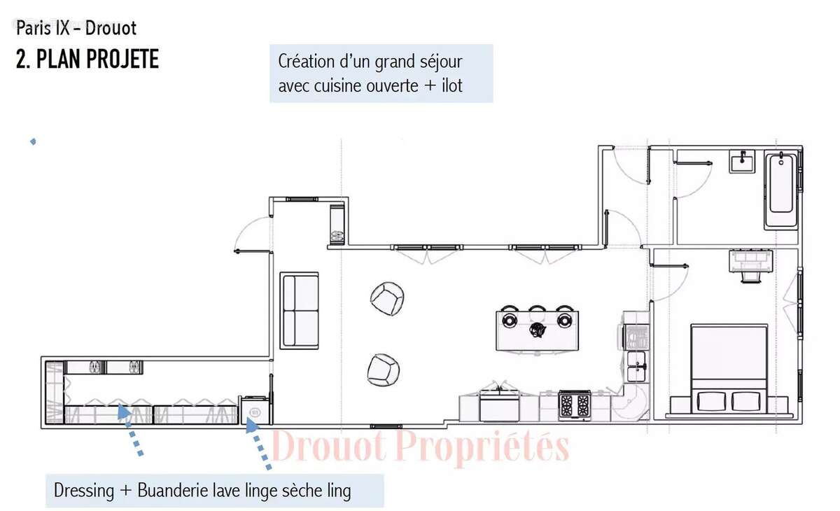 Appartement à PARIS-9E