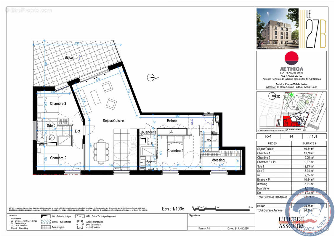 Appartement à ORLEANS