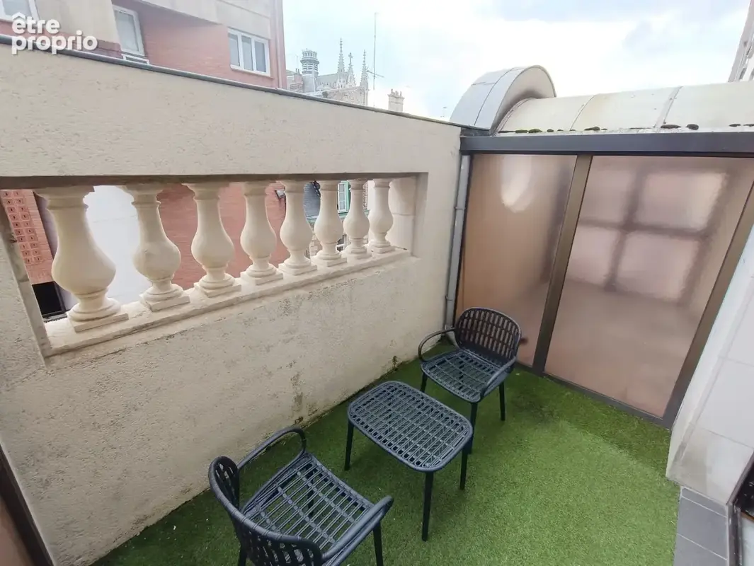 Studio meublé centre ville Amiens 22m2 - photo 3