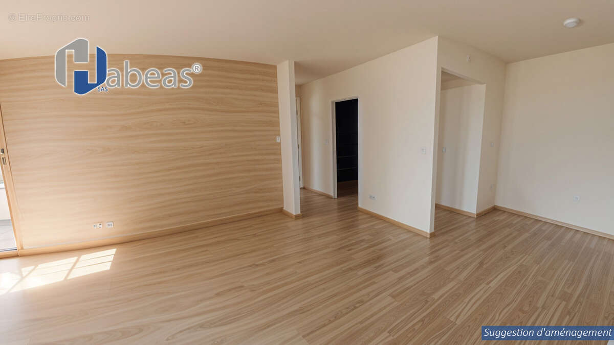 T3 avec 1 chambre plus 2 cabines , 63.71m², Balcon 5,58m², Casier à Ski, cellier - photo 7