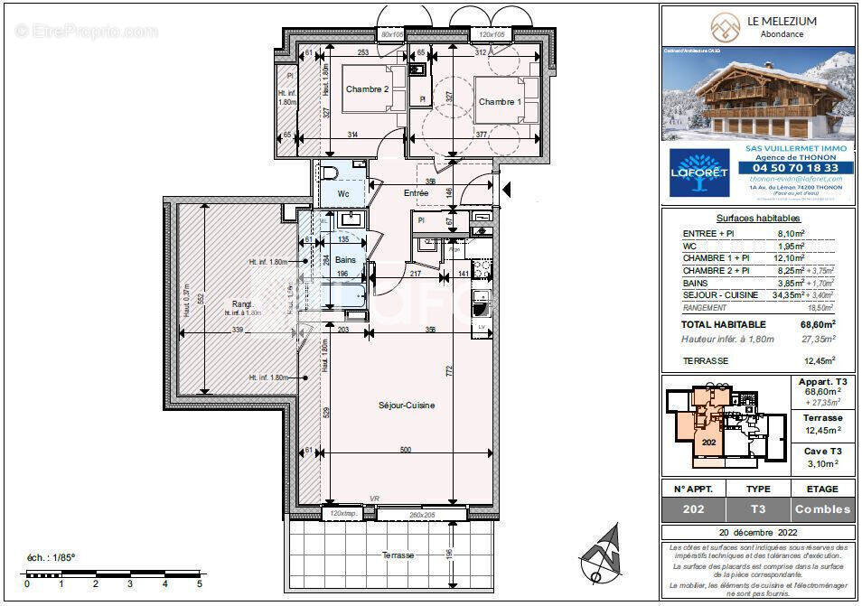 Appartement à ABONDANCE
