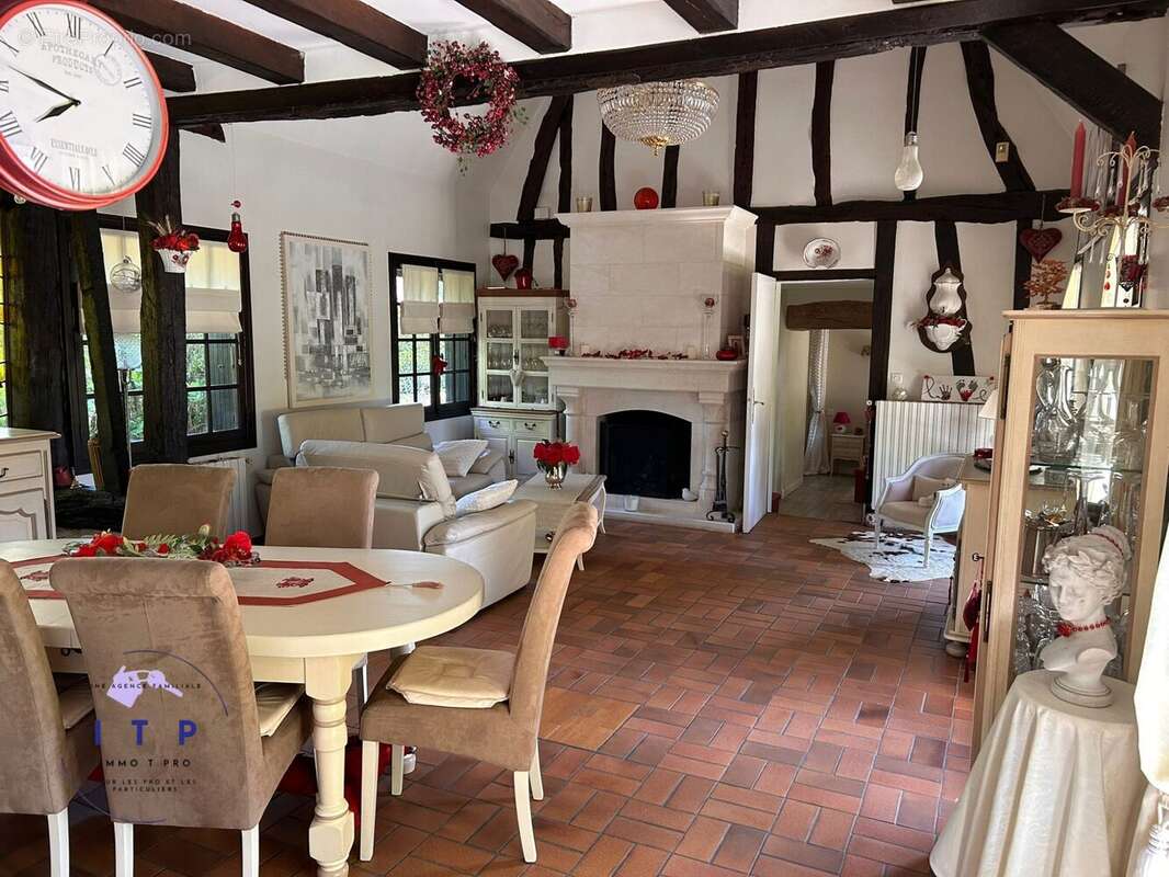 Séjour - Maison à SAINT-OUEN-DU-TILLEUL