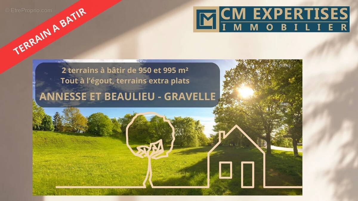 Terrain à ANNESSE-ET-BEAULIEU