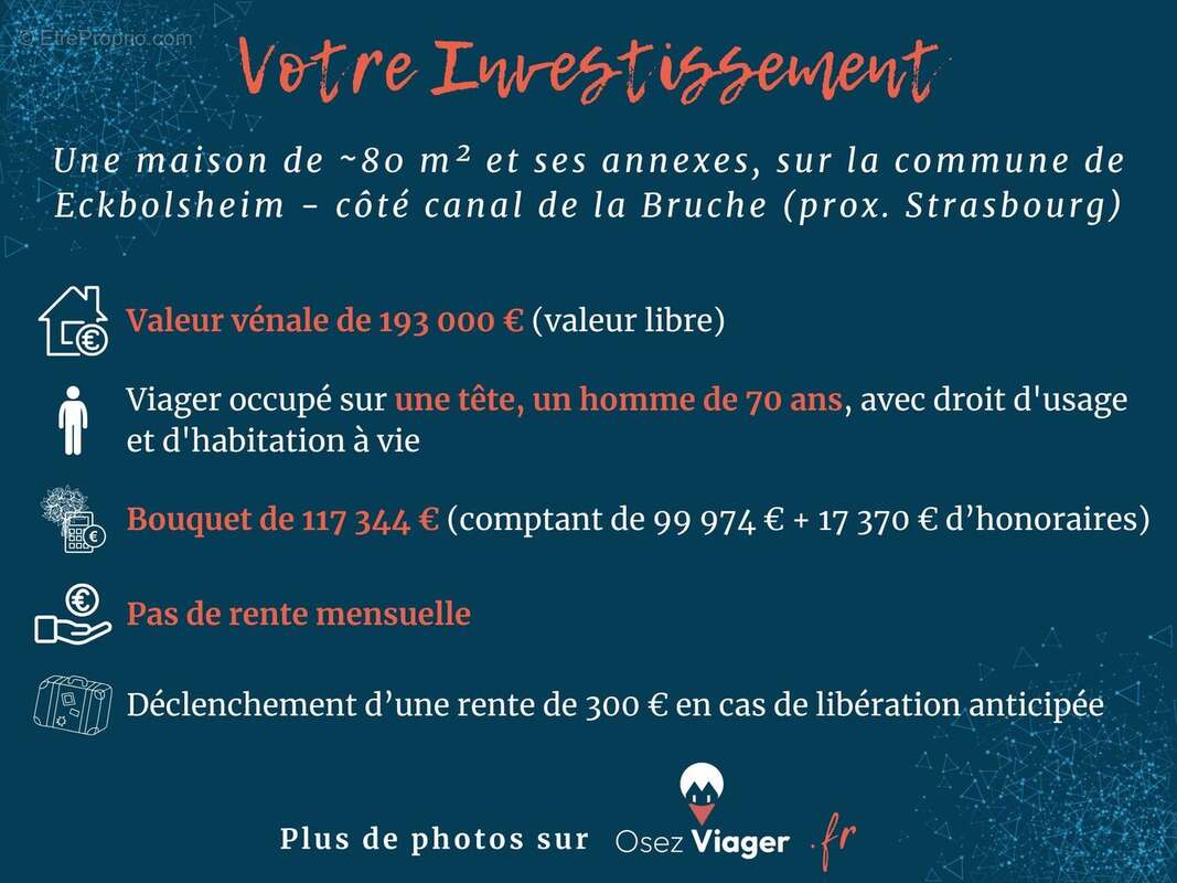 Maison à ECKBOLSHEIM