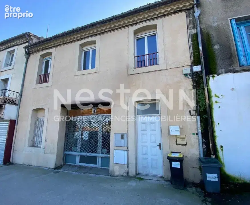 CARCASSONNE immeuble mixte avec local commercial libre et habitation T3 louée avec terrasse piscine - photo 2