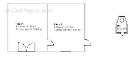 Appartement à PARIS-14E