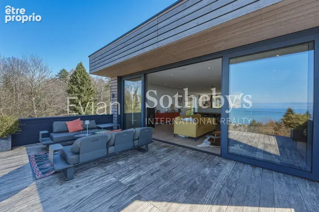 Evian villa contemporaine avec vue lac panoramique, au calme. - photo 20