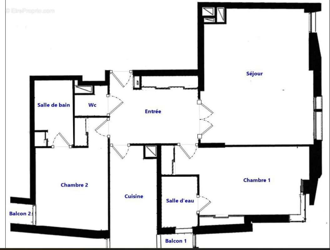 Appartement à PARIS-16E