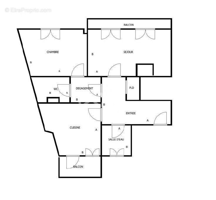 Appartement 39 m² à Asnieres-Sur-Seine  - photo 3