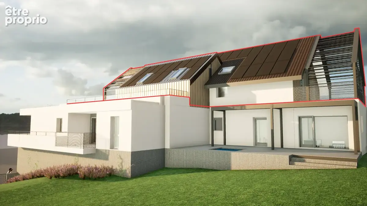 MOUXY - VEFA T4 en attique 116m2 avec 77m2 de terrasses - résidence neuve - photo 9