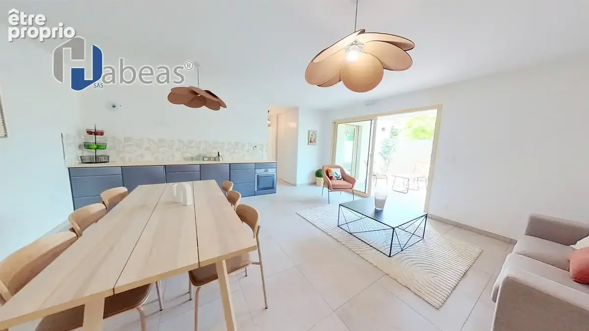 Appartement 3 pièces de 89m² avec terrasse et jardin de 400m² - photo 2