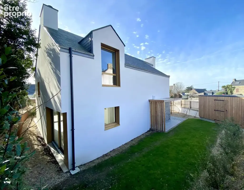 400 m de l'eau - Maison neuve achevée 126 m² habitables 2 suites - garage - jardin clos - photo 3