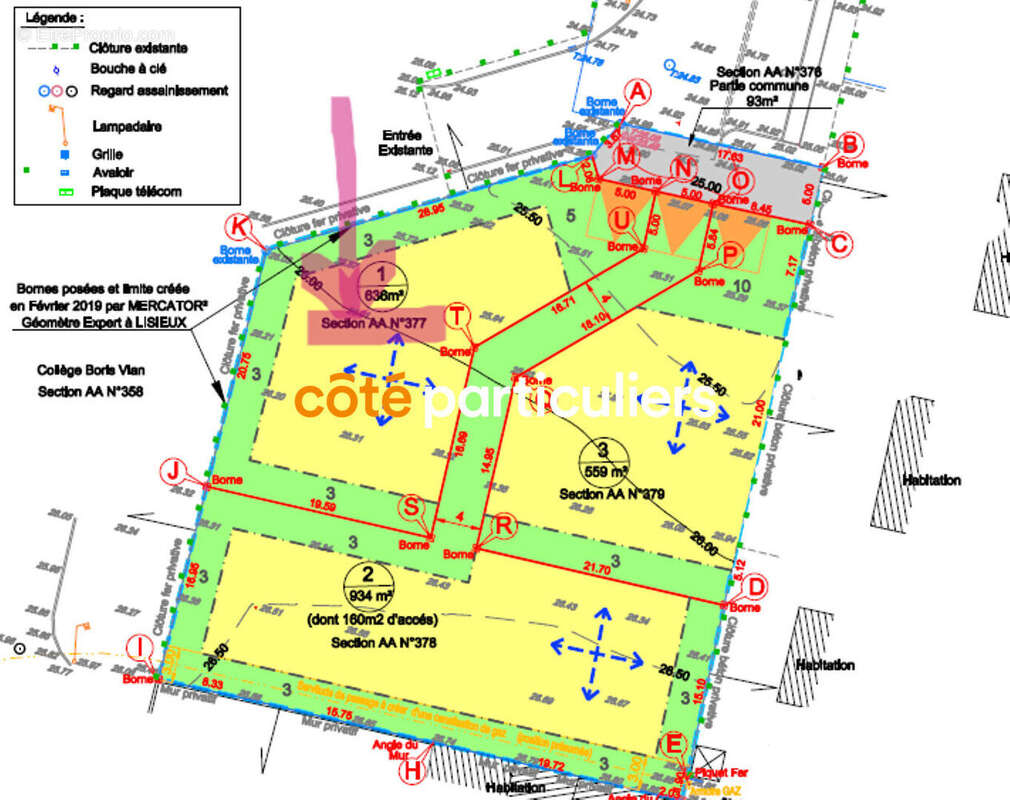 Terrain à MEZIDON-CANON