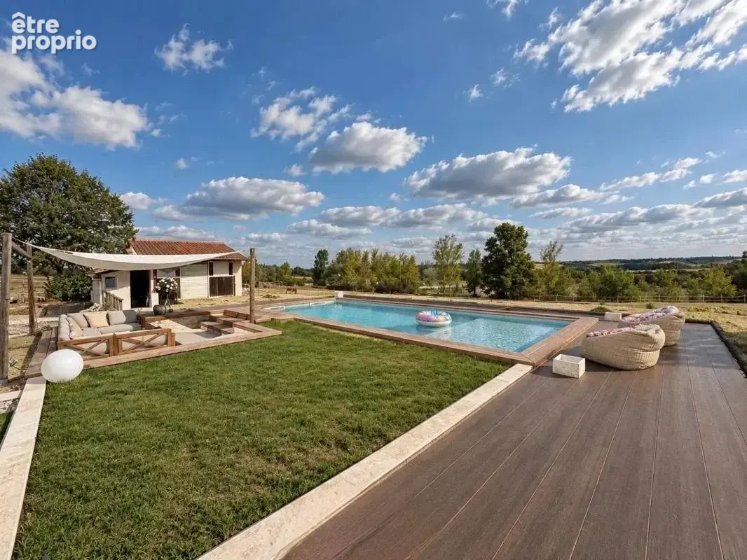Exclusivité orpi – maison 200 m² avec piscine et terrain de 3 000 m² – drémil-lafage - photo 1