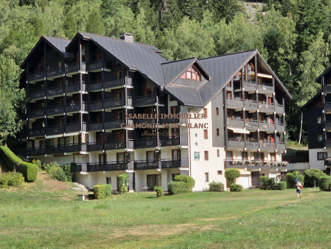 résidence au Savoy / Salon / Achat appartement Chamonix