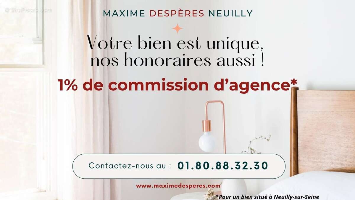 Appartement à NEUILLY-SUR-SEINE