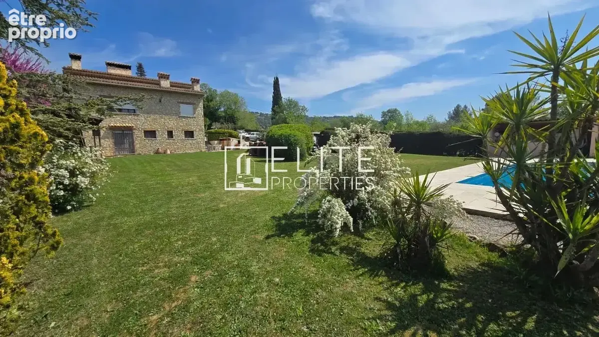 Maison en pierre 265m² + piscine - 2 appartements + studio – mouans-sartoux - photo 15