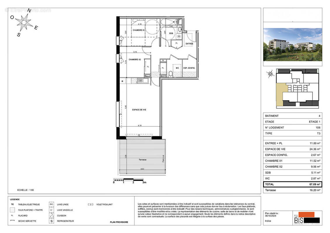 Appartement à SCIEZ