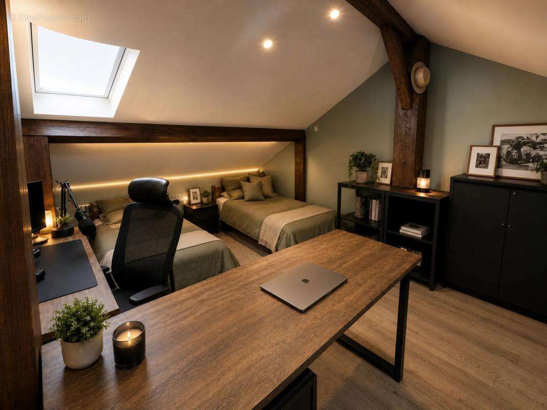 68390 sausheim – quartier résidentiel recherché – maison familiale de 200 m² – 7 pièces – 5 chambres – sous-sol aménagé – comble - photo 12