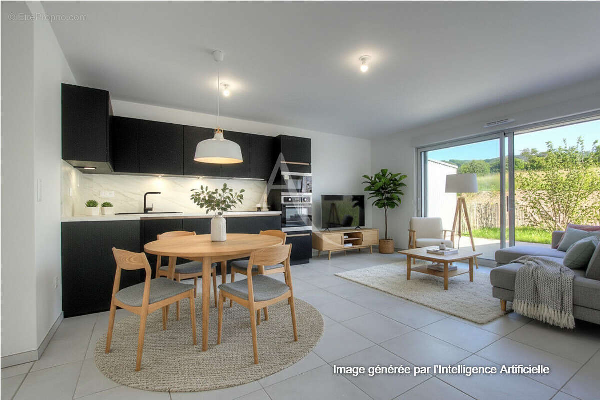 Appartement  3 pièces Rez-de-jardin avec terrasse, parking et accès PMR - photo 2