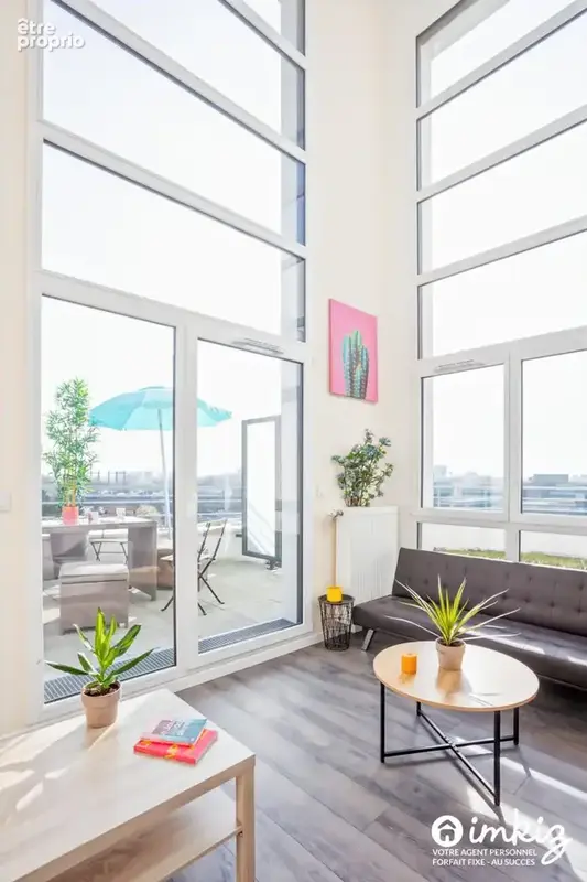 Duplex 111m2 4cha dern étag, terrasse, double park - photo 6