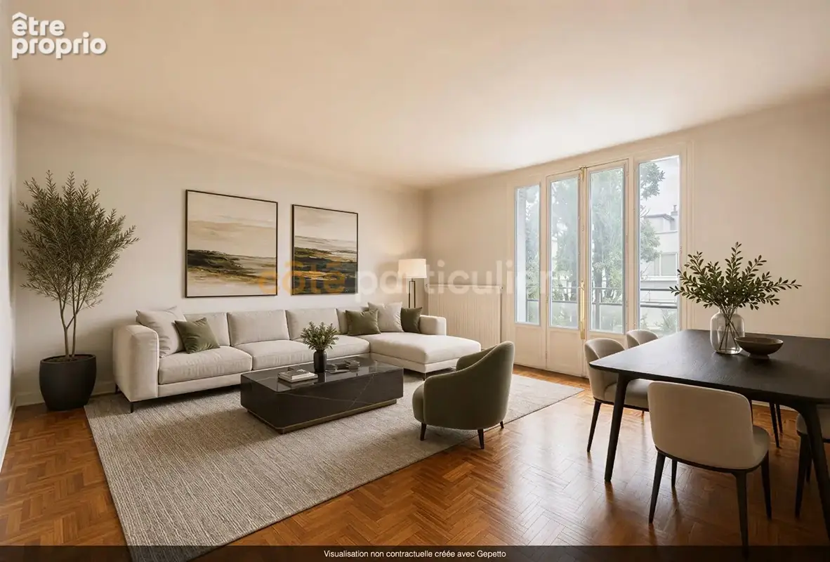 Nantes -- saint-félix -- appartement t2 -- potentiel t3 -- 59 m2 --  ascenseur - photo 2