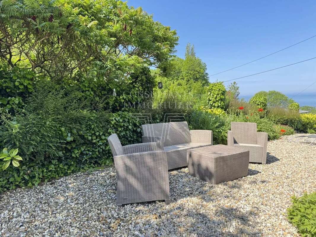 Trouville sur mer maison vue mer 3 chambres jardin - photo 10