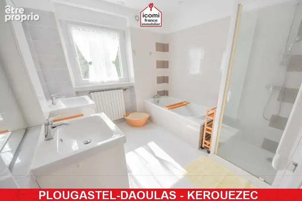 Finistere - plougastel-daoulas (29470) - a vendre - maison individuelle t7 229m² de 1971 - belles prestations - 5 chambres - sou - photo 8