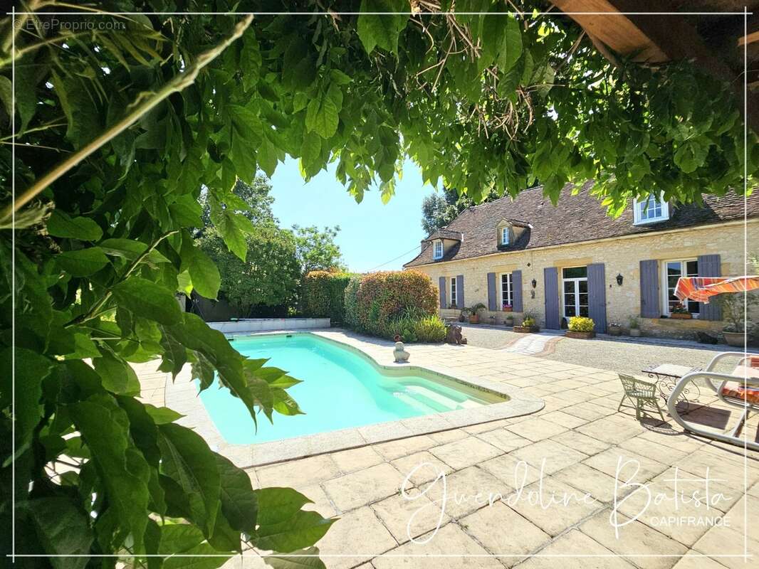 Propriété de charme en pierre avec gîte, piscine et parc arboré - LAMONZIE SAINT MARTIN (24) - photo 3