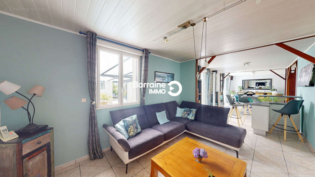 A vendre exclusivite proche landerneau - maison avec piscine garage jardin 5 chambres - photo 4