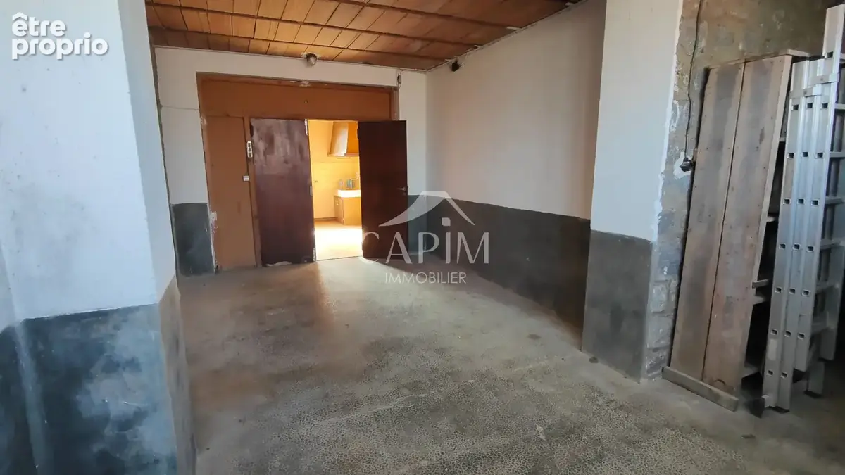 Maison de bourg en pierres, 105m² hab,179m² utiles, poss div 2 logements, 3 niveaux de 55 m², terrain  1400m² - photo 10