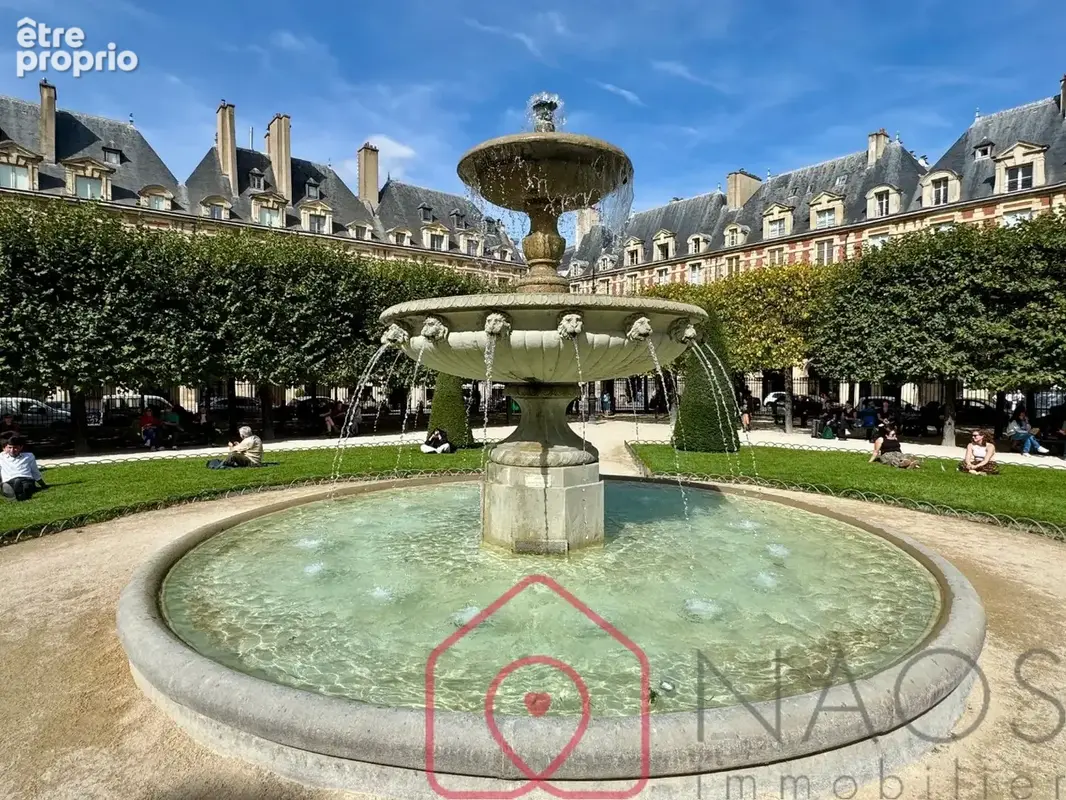 Exclusivite - place des vosges - studio lumineux calme - photo 13